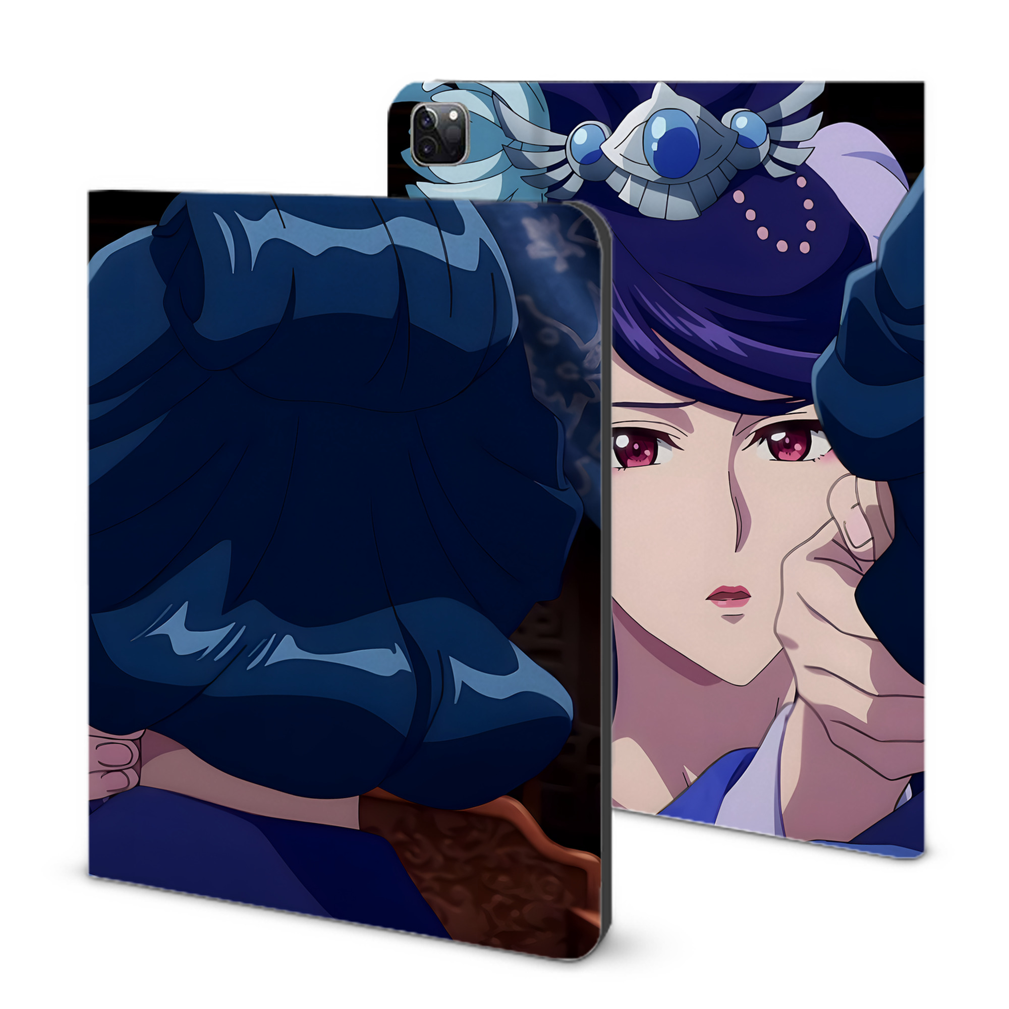 （画像用） 薬屋のひとりごと The Apothecary Diaries IPad ケース ブック型 PUレザー TPU 耐衝撃 軽量 薄型 ペン収納なし 全面保護 IPad 各モデル対応